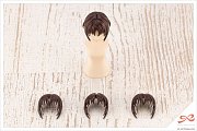 Sousai Shojo Teien Model Kit Accesoory Set 1/10 After School Short Wigs Type A White & Choco Brown