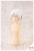 Sousai Shojo Teien Model Kit Accesoory Set 1/10 After School Short Wigs Type A White & Choco Brown