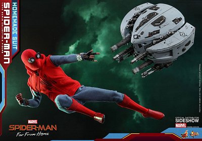 Spider-Man: Far From Home Movie Masterpiece Action Figure 1/6 Spider-Man (Homemade Suit) 29 cm