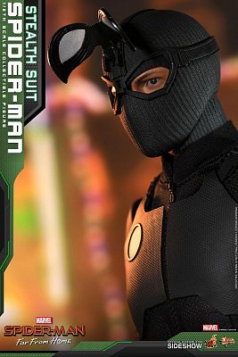 Spider-Man: Far From Home Movie Masterpiece Action Figure 1/6 Spider-Man (Stealth Suit) 29 cm