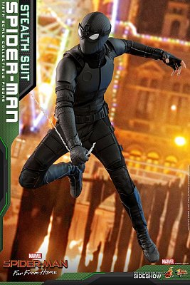 Spider-Man: Far From Home Movie Masterpiece Action Figure 1/6 Spider-Man (Stealth Suit) 29 cm