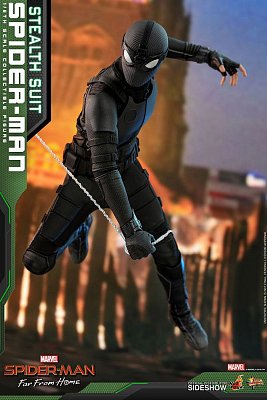 Spider-Man: Far From Home Movie Masterpiece Action Figure 1/6 Spider-Man (Stealth Suit) 29 cm