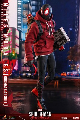 Spider-Man: Miles Morales Videogame Masterpiece Action Figure 1/6 Miles Morales Bodega Cat Suit 29cm