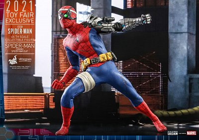 Spider-Man Videogame Masterpiece Action Figure 1/6 Cyborg Spider-Man Suit 2021 Toy Fair Exclusive