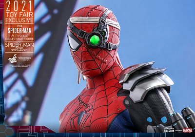 Spider-Man Videogame Masterpiece Action Figure 1/6 Cyborg Spider-Man Suit 2021 Toy Fair Exclusive