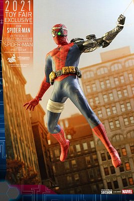 Spider-Man Videogame Masterpiece Action Figure 1/6 Cyborg Spider-Man Suit 2021 Toy Fair Exclusive