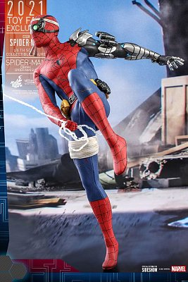 Spider-Man Videogame Masterpiece Action Figure 1/6 Cyborg Spider-Man Suit 2021 Toy Fair Exclusive