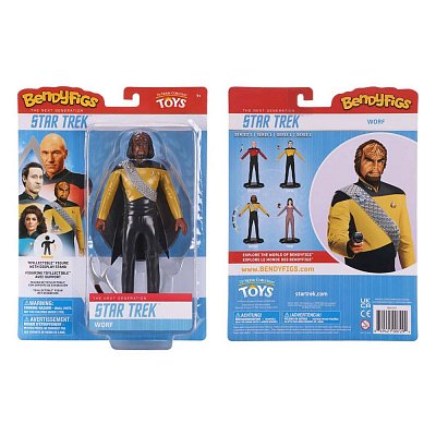 Star Trek: The Next Generation Bendyfigs Bendable Figure Lt Worf 19 cm