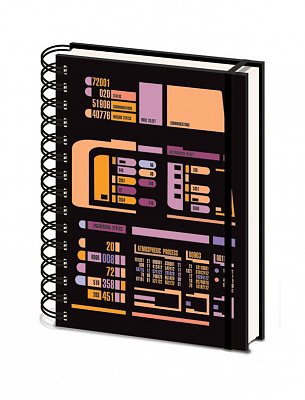 Star Trek TNG Wiro Notebook A5 Control Panel