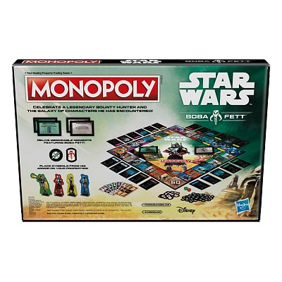 Star Wars Board Game Monopoly Boba Fett Edition *English Version*