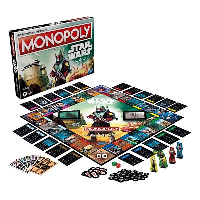 Star Wars Board Game Monopoly Boba Fett Edition *English Version*