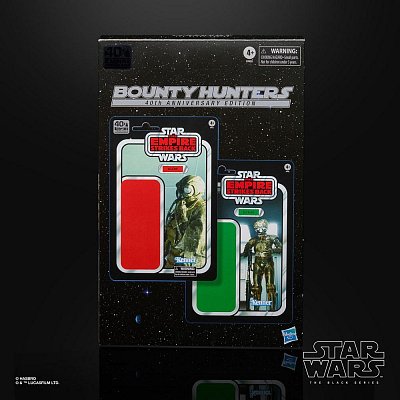 Star Wars Episode V Black Series Action Figure 2-Pack Bounty Hunters 40th Anniversary Edition 15 cm