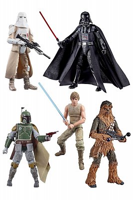 Star Wars Episode V Black Series Action Figures 15 cm 40th Anniversary 2020 Wave 3 Assortment (5)