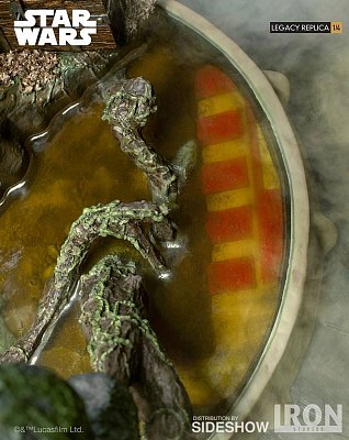 Star Wars Episode V Legacy Replica Statue 1/4 Yoda 30 cm --- DAMAGED PACKAGING
