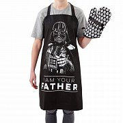 Star Wars Fathers Day Apron & Oven Glove Set I Am Your Father --- DAMAGED PACKAGING