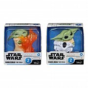 Star Wars Mandalorian Bounty Collection Figure 2-Pack The Child Helmet Hiding & Stopping Fire
