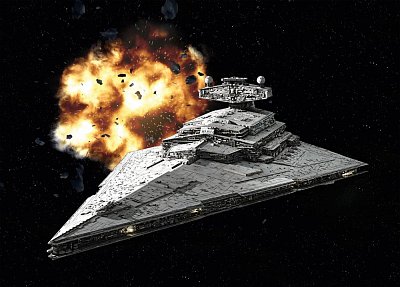 Star Wars Model Kit 1/12300 Imperial Star Destroyer 13 cm