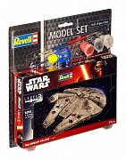 Star Wars Model Kit 1/241 Model Set Millennium Falcon 10 cm