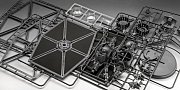 Star Wars Model Kit 1/35 Special Forces TIE Fighter 28 cm