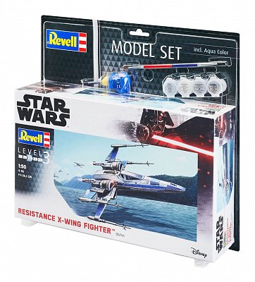 Star Wars Model Kit 1/50 Model Set Resistance X-Wing Fighter 25 cm