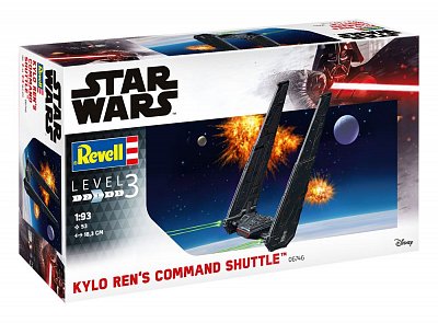 Star Wars Model Kit 1/93 Kylo Ren\'s Command Shuttle 18 cm