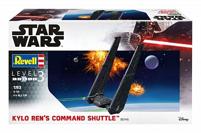 Star Wars Model Kit 1/93 Kylo Ren\'s Command Shuttle 18 cm