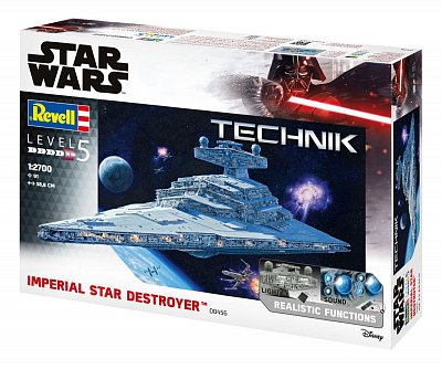 Star Wars Model Kit with Sound & Light Up 1/2700 Imperial Star Destroyer 59 cm