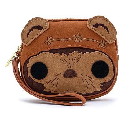 Star Wars POP! by Loungefly Coin/Cosmetic/Wristlet Bag Wicket Head