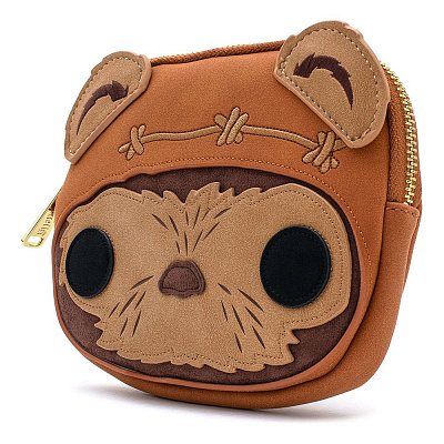 Star Wars POP! by Loungefly Coin/Cosmetic/Wristlet Bag Wicket Head