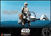 Star Wars The Mandalorian Action Figure 1/6 Scout Trooper & Speeder Bike 30 cm - Damaged packaging