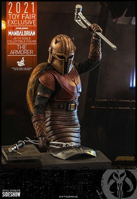 Star Wars The Mandalorian Action Figure 1/6 The Armorer 2021 Toy Fair Exclusive 29 cm