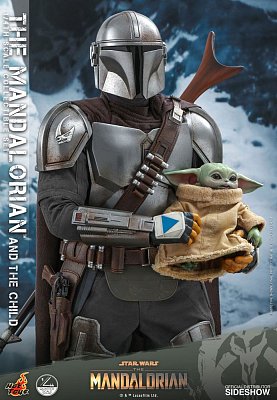 Star Wars The Mandalorian Action Figure 2-Pack 1/4 The Mandalorian & The Child 46 cm