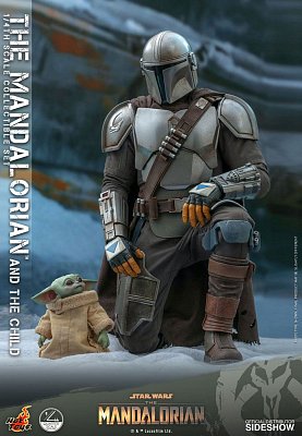 Star Wars The Mandalorian Action Figure 2-Pack 1/4 The Mandalorian & The Child 46 cm - Severely damaged packaging