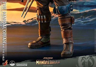 Star Wars The Mandalorian Action Figure 2-Pack 1/4 The Mandalorian & The Child 46 cm - Severely damaged packaging