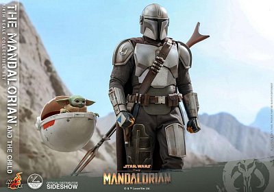 Star Wars The Mandalorian Action Figure 2-Pack 1/4 The Mandalorian & The Child 46 cm - Severely damaged packaging