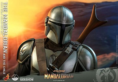 Star Wars The Mandalorian Action Figure 2-Pack 1/4 The Mandalorian & The Child 46 cm - Severely damaged packaging