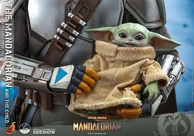 Star Wars The Mandalorian Action Figure 2-Pack 1/4 The Mandalorian & The Child 46 cm - Severely damaged packaging