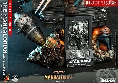 Star Wars The Mandalorian Action Figure 2-Pack 1/4 The Mandalorian & The Child Deluxe 46 cm