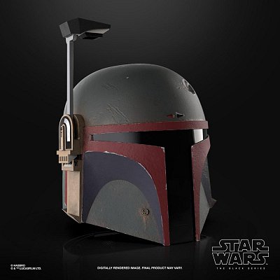 Star Wars The Mandalorian Black Series Electronic Helmet Boba Fett (Re-Armored)