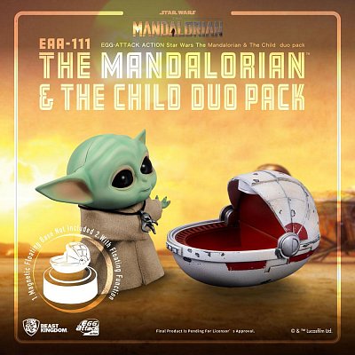 Star Wars The Mandalorian Egg Attack Action Action Figures The Mandalorian & The Child 7 - 17 cm