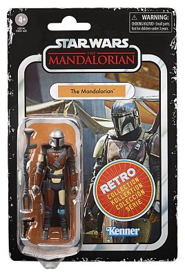 Star Wars The Mandalorian Retro Collection Action Figure 2021 The Mandalorian 10 cm