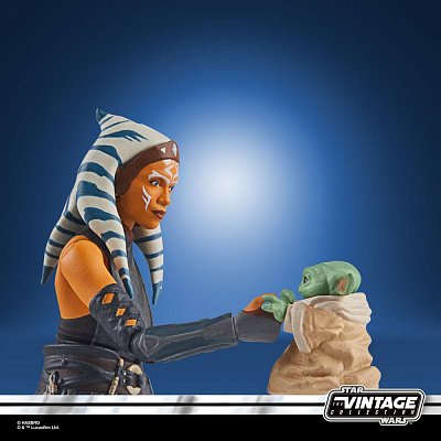 Star Wars: The Mandalorian Vintage Collection Action Figure 2022 Ahsoka Tano & Grogu 10 cm