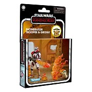 Star Wars: The Mandalorian Vintage Collection Action Figure 2022 Incinerator Trooper & Grogu 10 cm