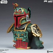 Star Wars Urban Aztec Vinyl Bust Boba Fett by Jesse Hernandez 20 cm