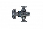 StarCraft Replica Terran Battlecruiser Ship 15 cm