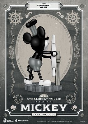 Steamboat Willie Master Craft Statue Mickey 46 cm