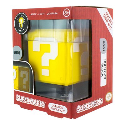 Super Mario 3D Light Question Block 10 cm