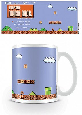 Super Mario Bros. Mug Retro Title