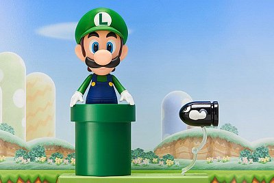 Super Mario Bros. Nendoroid Action Figure Luigi 10 cm