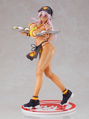 Super Sonico Figure 1/6 Super Sonico Bikini Waitress Ver. 28 cm